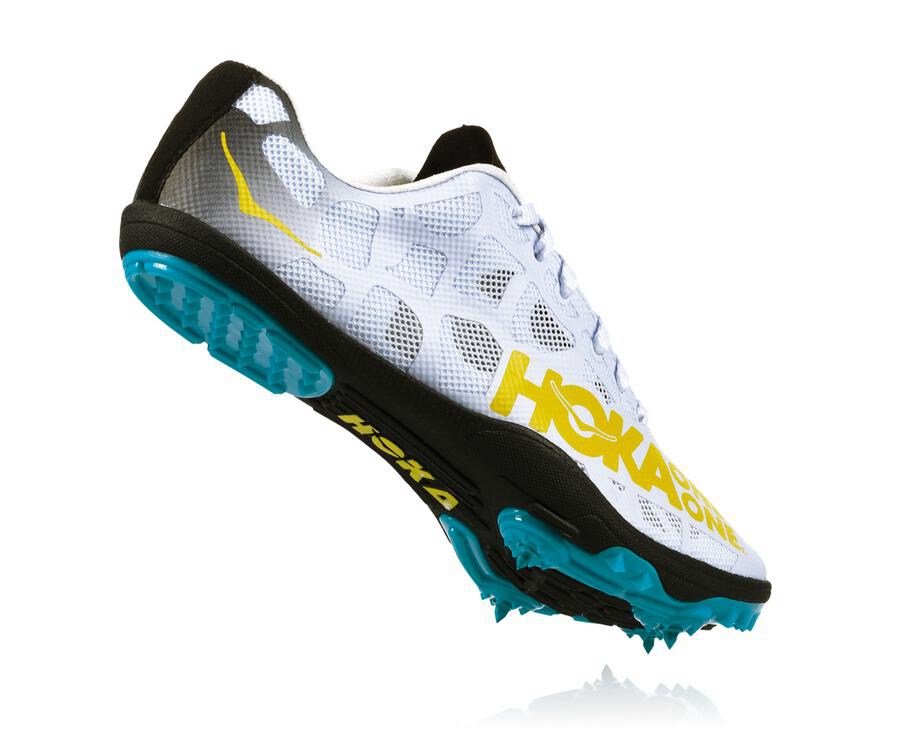 Hoka One One Spikes Womens White - Rocket X - 78650PJFE